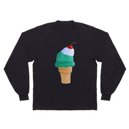 Ice Cream Cone Long Sleeve T Shirt