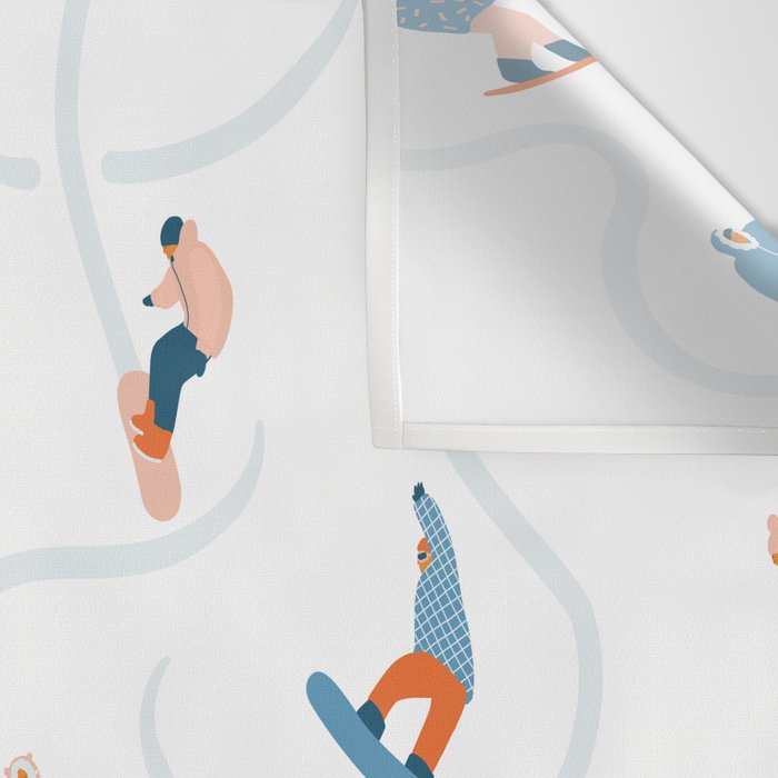 Snowboarding Wall Tapestries Society6