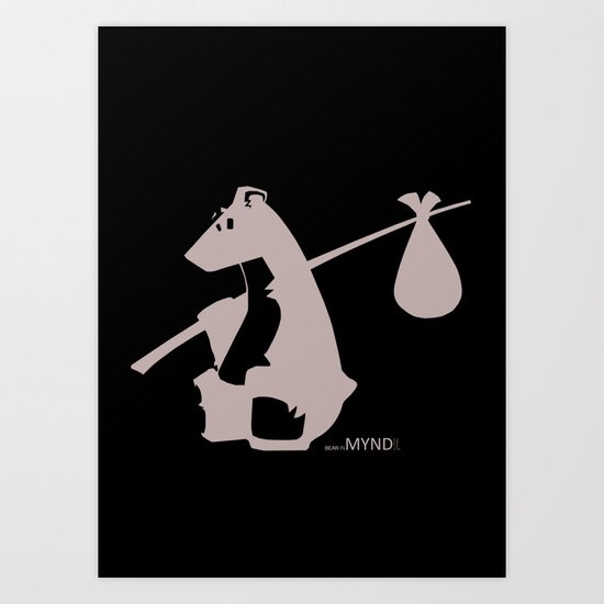 The Original Bear Art Print