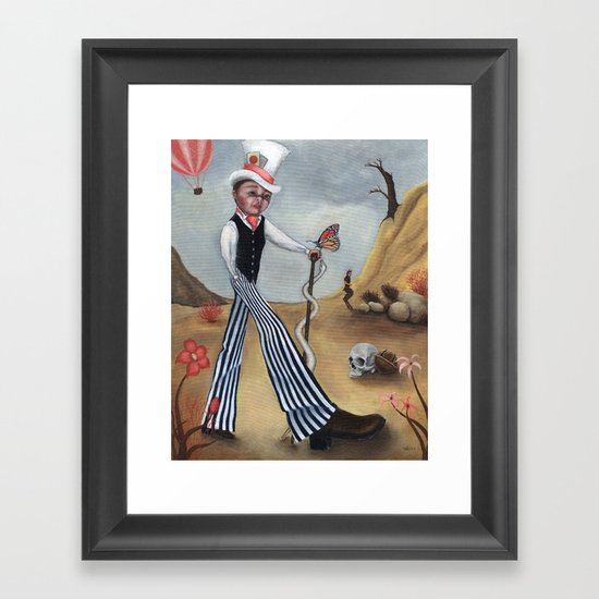 The Rising Sun Framed Art Print