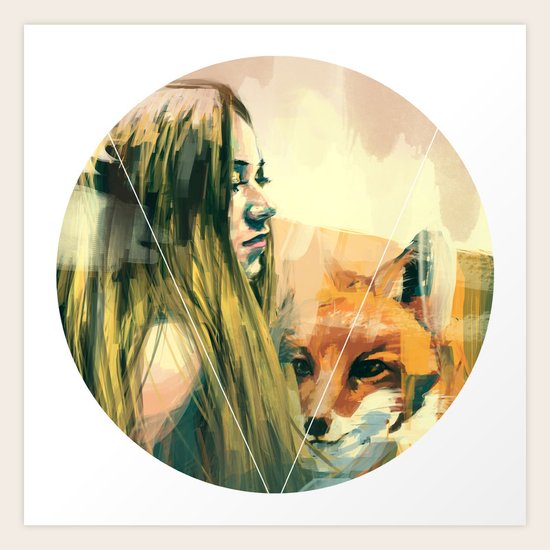 V! Art Print