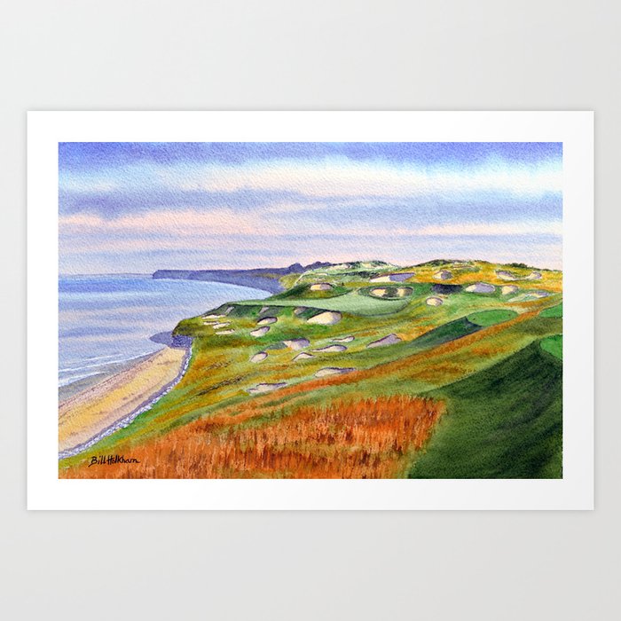 Whistling Straits Golf Course WI Hole 3 Art Print