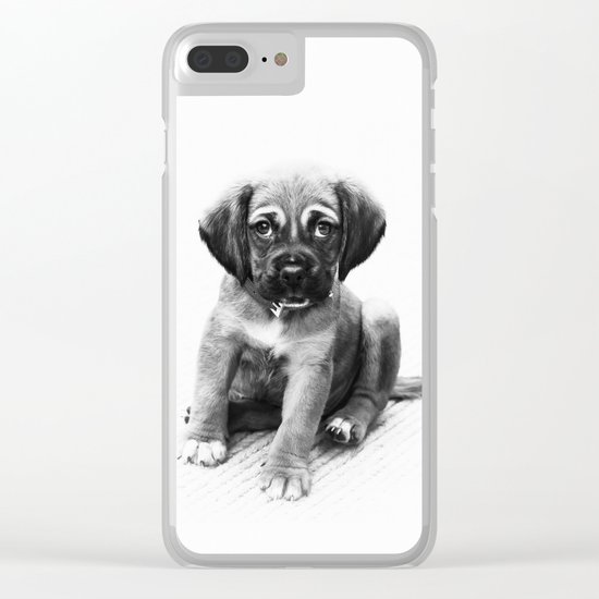 Little dog Clear iPhone Case