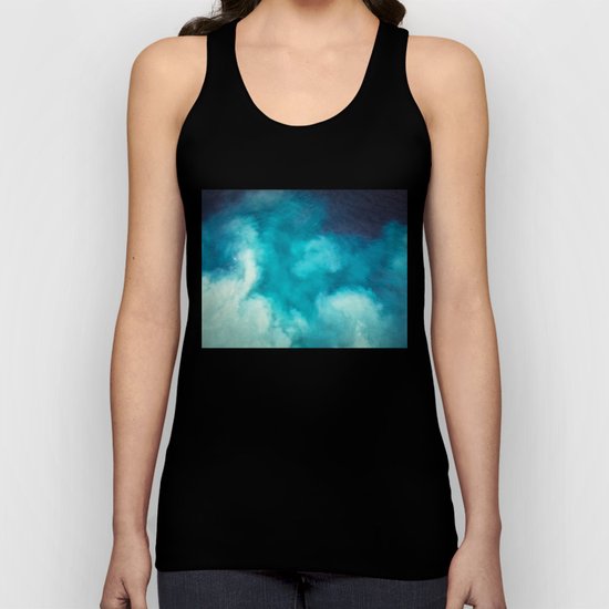 Caribbean Blues Unisex Tank Top