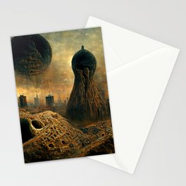 Alien City Stationery Card