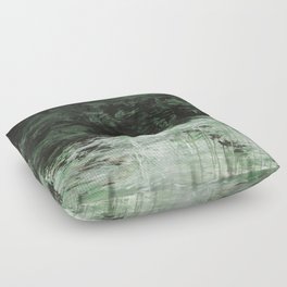 Twombly Green Water 1988 Floor Pillow