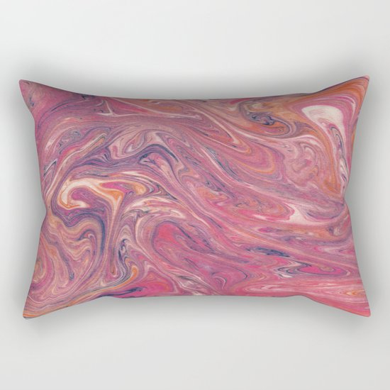 Suminagashi 05 Rectangular Pillow