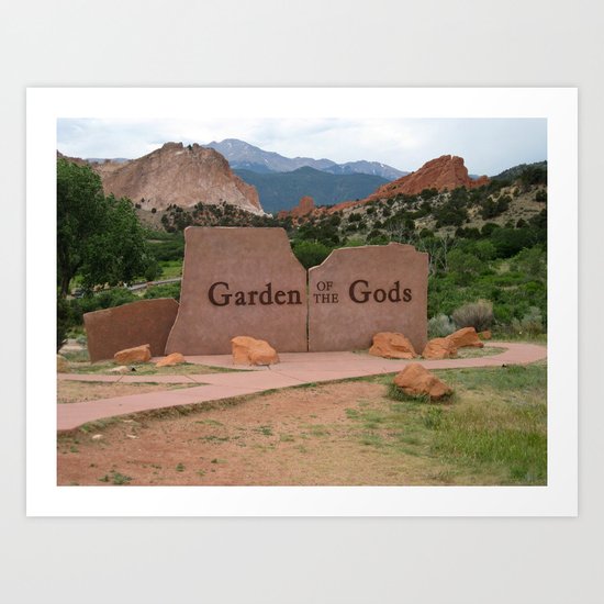 Garden of the Gods - Colorado Art Print