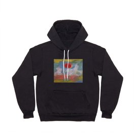 Goodbye Red Balloon Hoody | Painting, Illustration, Pop Surrealism, Abstract 