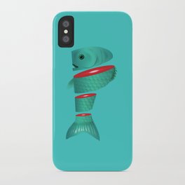 P is for sliced Phish iPhone Case