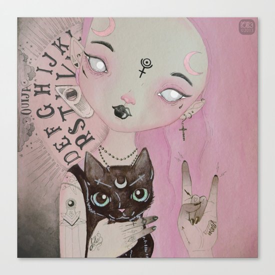 Teen Witch Canvas Print