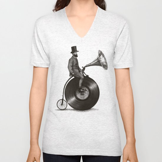 Music Man Unisex V-Neck
