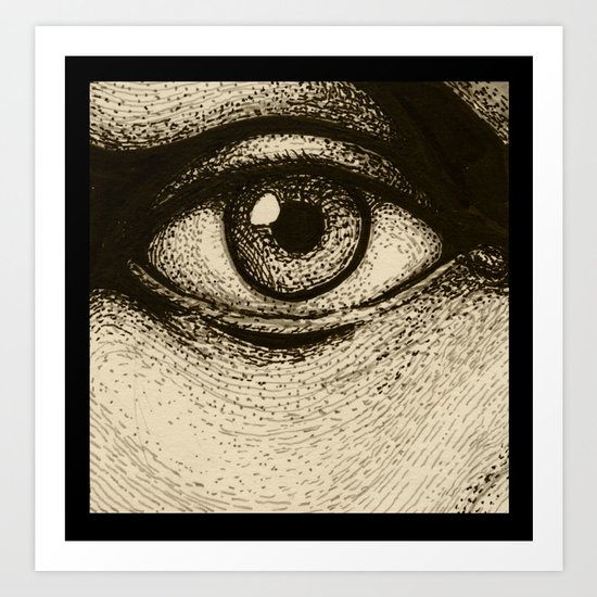 Eye Eye Art Print