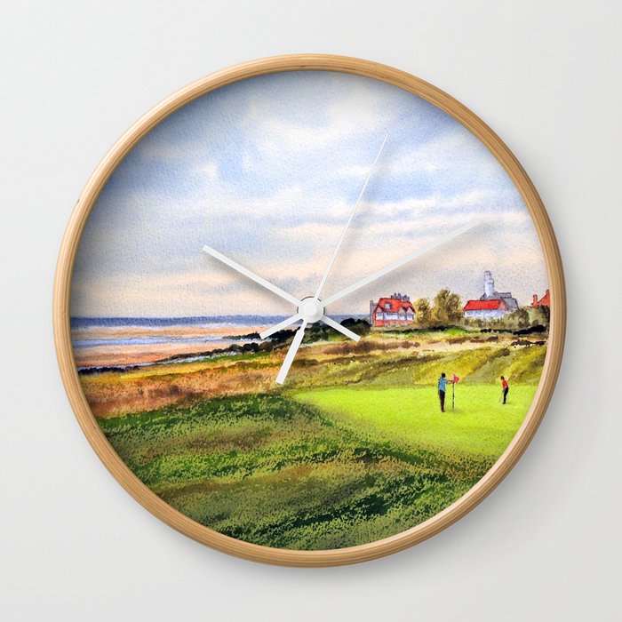 Royal Liverpool Golf Course Hoylake Wall Clock