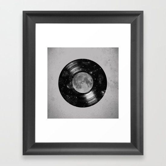 Galaxy Tunes Framed Art Print