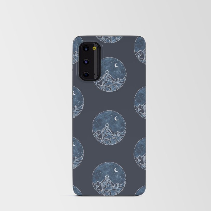 Night Court moon and stars Android Card Case