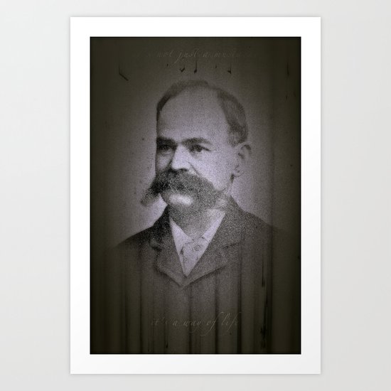 stache Art Print