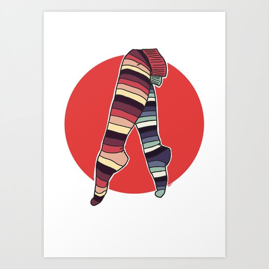 Ni Hachi Art Print