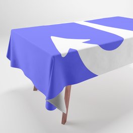 Anchor (White & Azure) Tablecloth