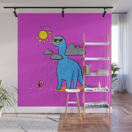 Brachiosaurus - How's the Weather Up There? Wall Mural