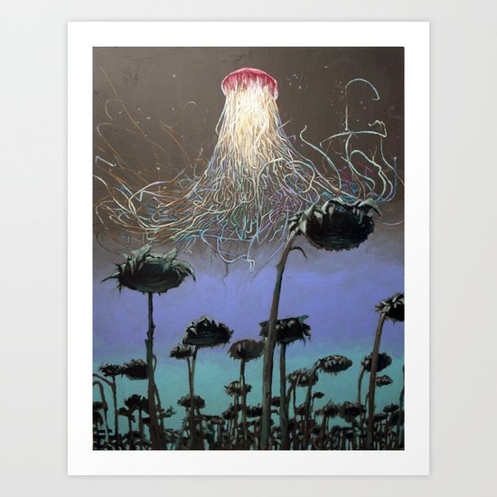 the shinning Art Print