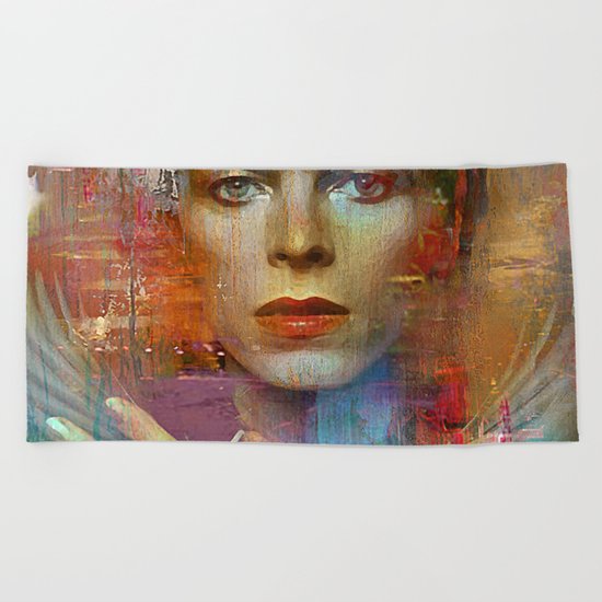 Ziggy in the sky Beach Towel