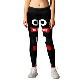 We All Have Demons OwO Whats This UwU Anime Gift Leggings