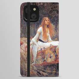 THE LADY OF SHALLOT - WATERHOUSE iPhone Wallet Case