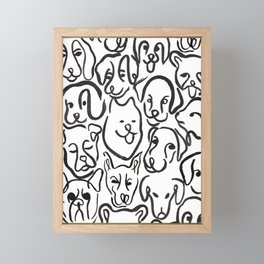 Doggos Framed Mini Art Print