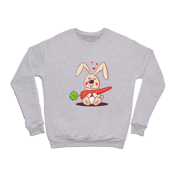 Happy bunny Crewneck Sweatshirt