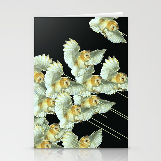 Killer Owls Stationery Cards