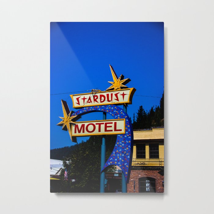 Stardust Motel Metal Print