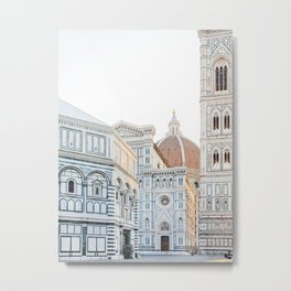 Il Duomo, Florence Italy Photography Metal Print