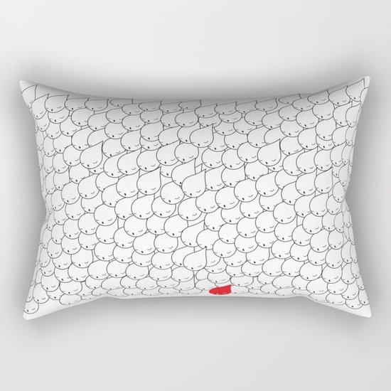 FOLLOW ME FOLLOW YOU Rectangular Pillow