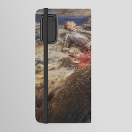 St. George and the Dragon - Briton Rivière  Android Wallet Case
