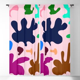 5  Henri Matisse Inspired 220527 Abstract Shapes Organic Valourine Original Blackout Curtain