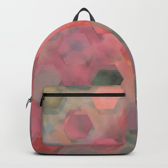 Autumn Bee Square Backpack