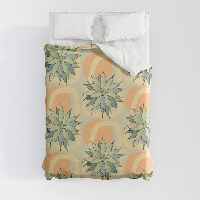 Lonely with sun Duvet Cover