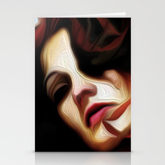 out of the light Stationery Cards