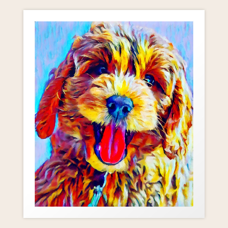 goldendoodle art