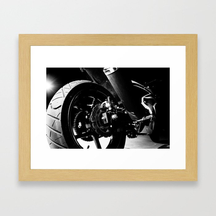 Kawasaki Ninja Motorcycle Wall Art II Framed Art Print