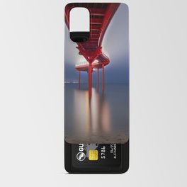 Red Bridge Road On the  Blue Sea Android Card Case