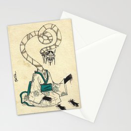 Japanese Folklore: Rokurokubi Stationery Cards