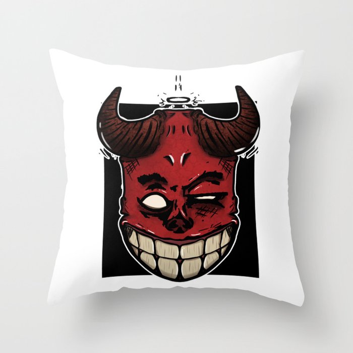 Demon Throw Pillow