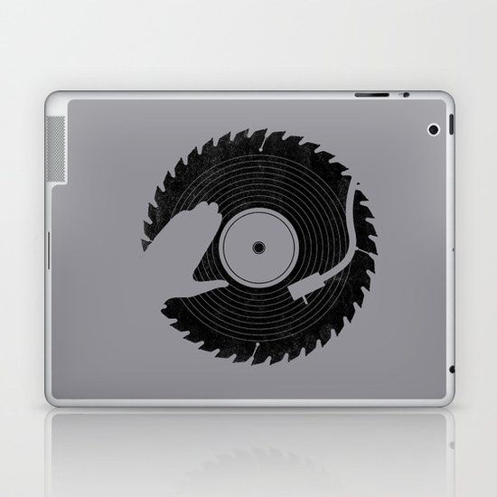 That DJ sure can cut Laptop & iPad Skin