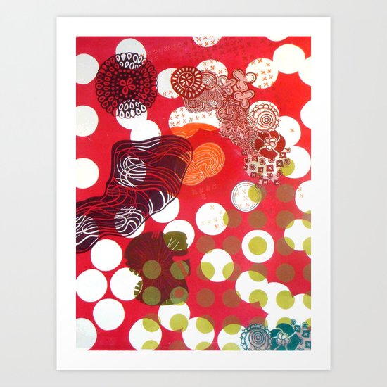 Polka-Dot Art Print