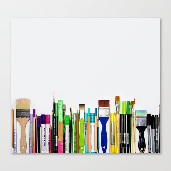 Real Weapons Of Mass Creation II Canvas Print