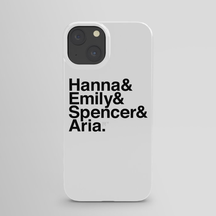 Pretty Little Liars iPhone Case by MLauxDesign