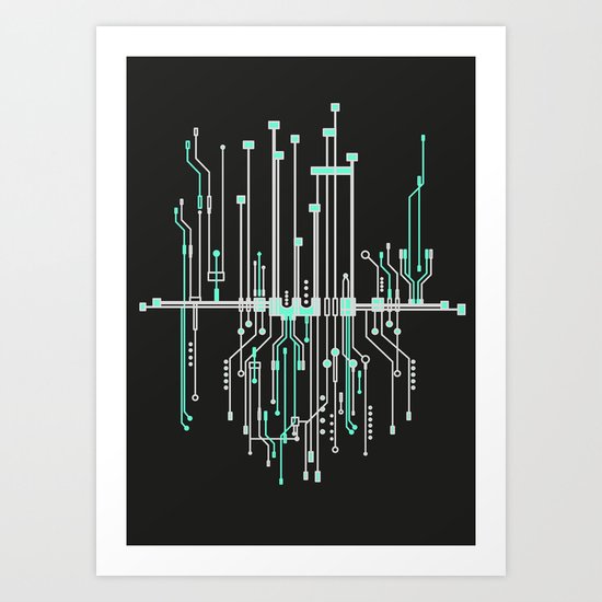 Connections Art Print