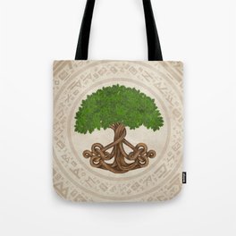 Celtic Oak Tree of life -Yggdrasil  Tote Bag